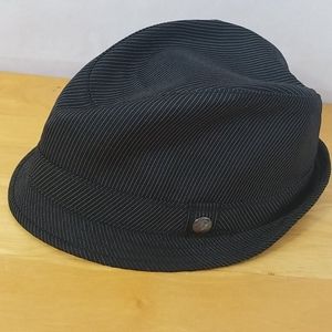 Pin-striped Fedora Hat